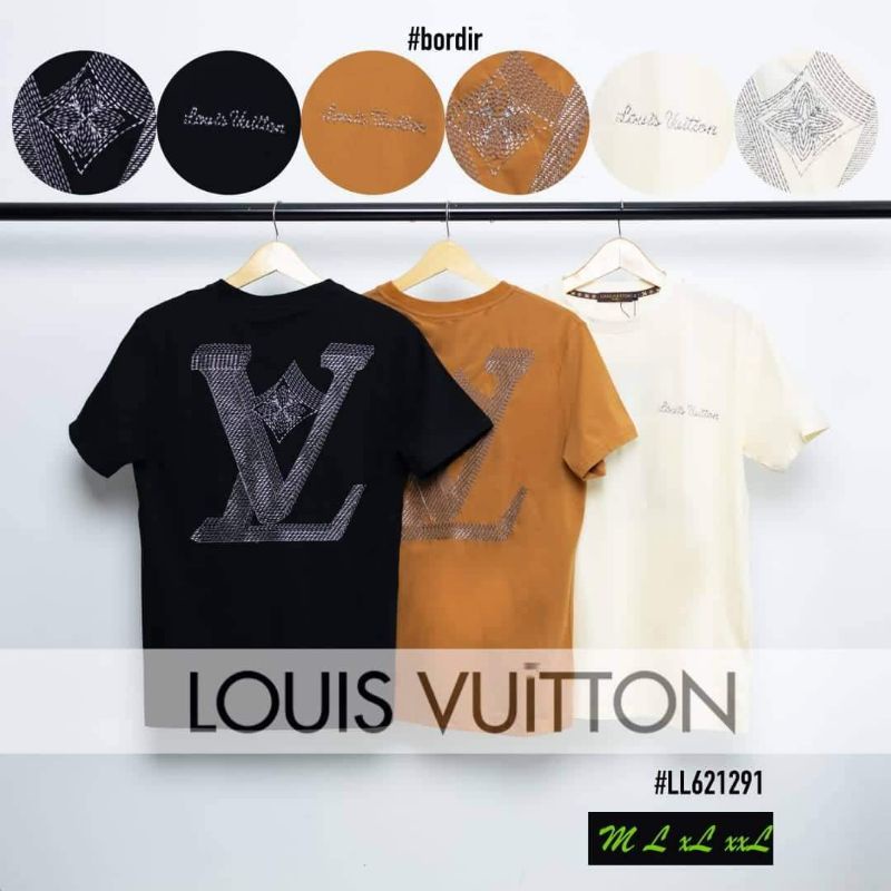 Kaos distro Louis Vuitton pria premium import