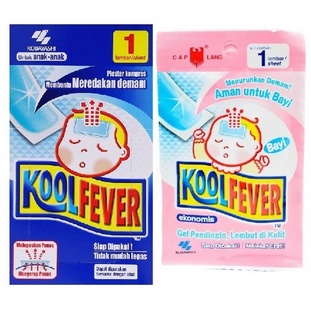 Kool Fever plester kompres Bayi,Anak,Dewasa