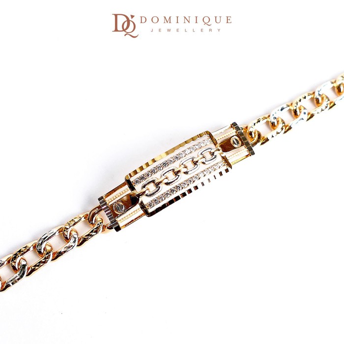 

Dominique Jewellery-Gelang Lotus Kadar 375% DQ 065