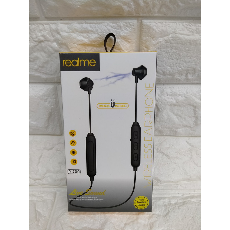 HF Handsfree Headset Headphone Earphone Bluetooth Realme R-700 R700 R 700