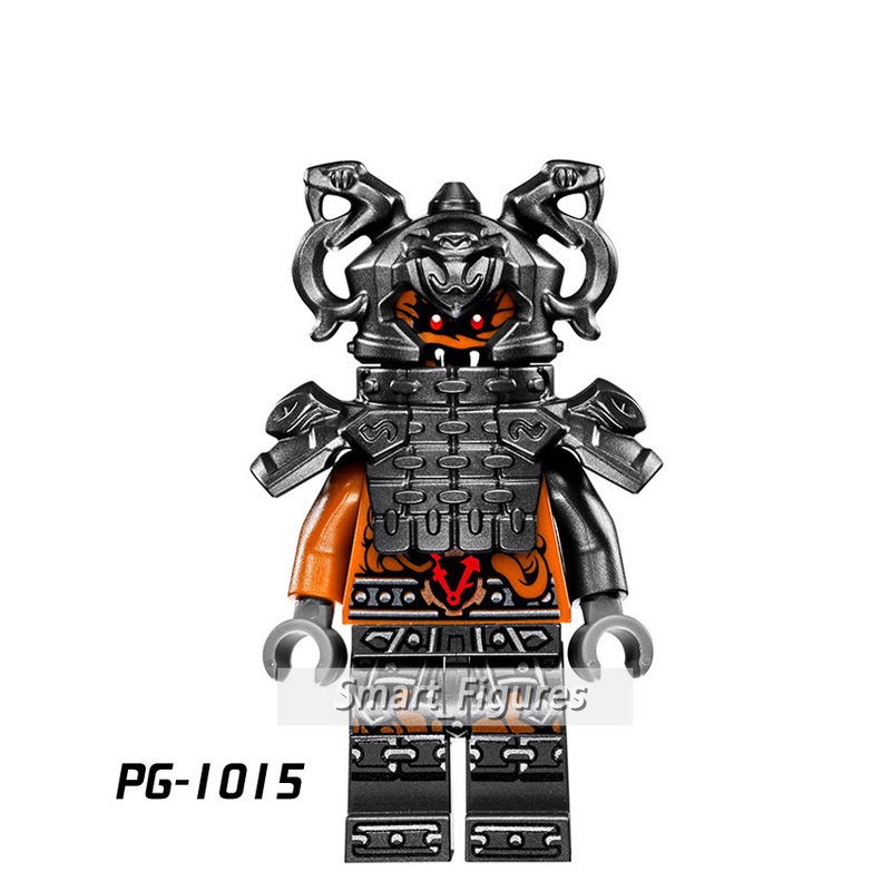 Action Figure Mini Ninjago Neuro Ash Basilisk Masters of Spinjitzu PG8055 Untuk Koleksi