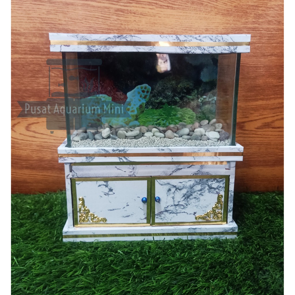 Jual Aquarium Mini Cupang Full Set ( Free Pasir Dan Batu Hias ...