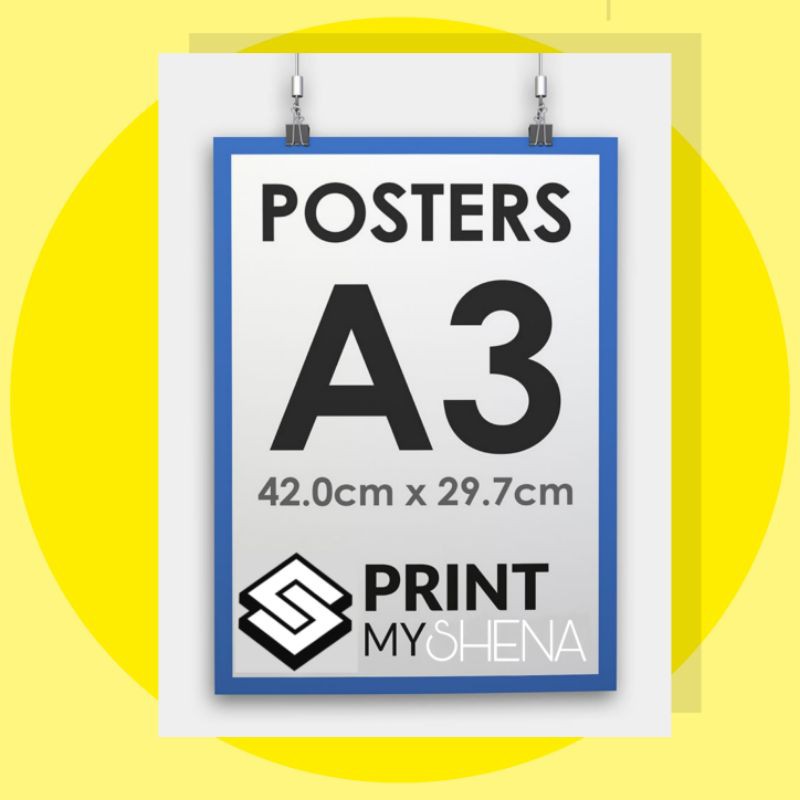 

POSTER A3 MURAH BERKUALITAS