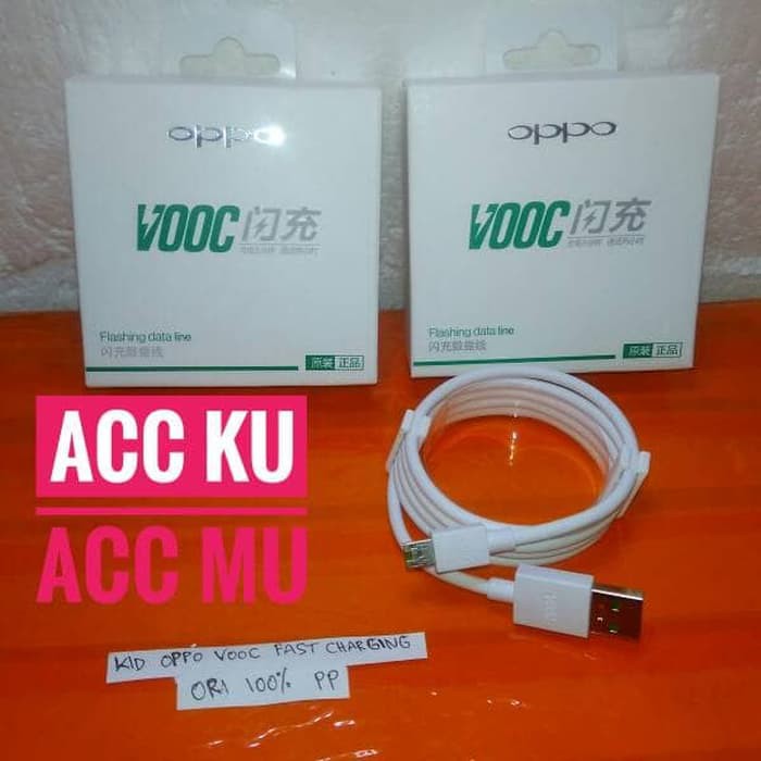 KABEL DATA OPPO VOOC FAST CHARGING MICRO USB ORI | Shopee