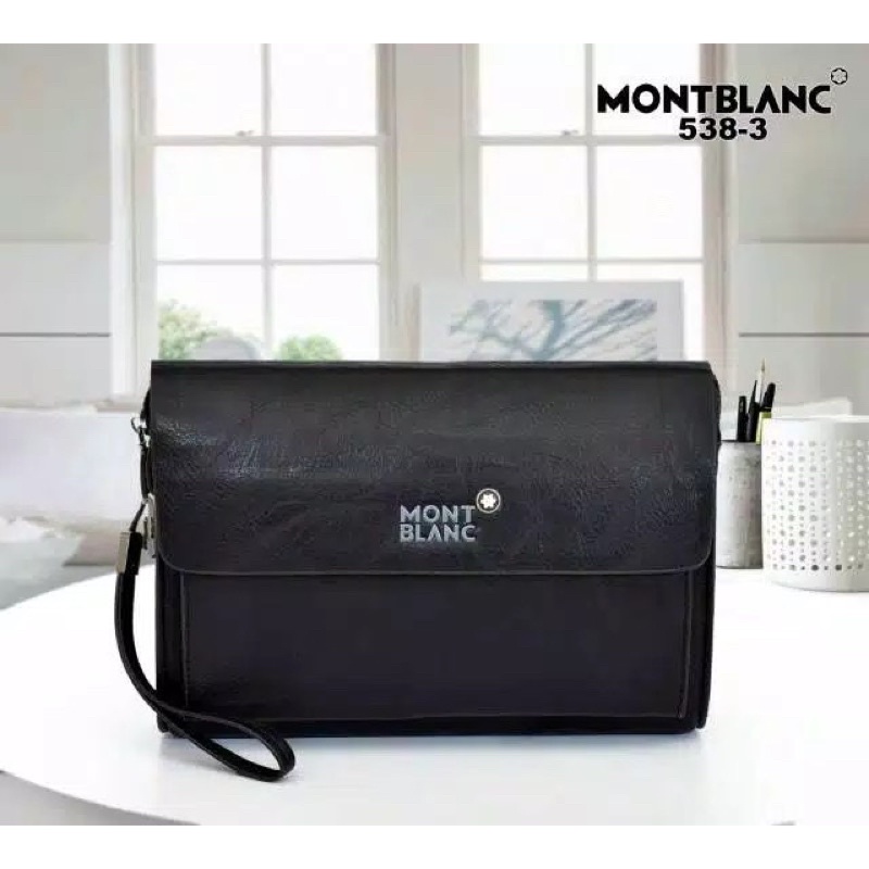 Handbag/Clutch Montblanc Pria &amp; Wanita Mewah + Pulpen