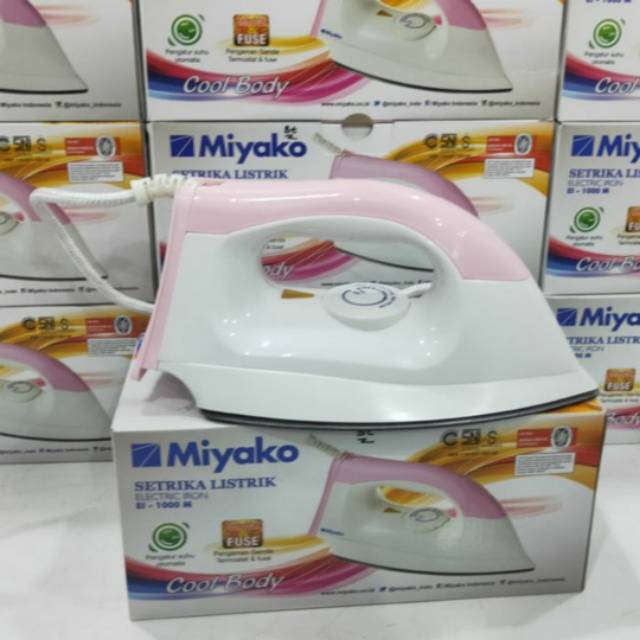 Setrika listrik miyako