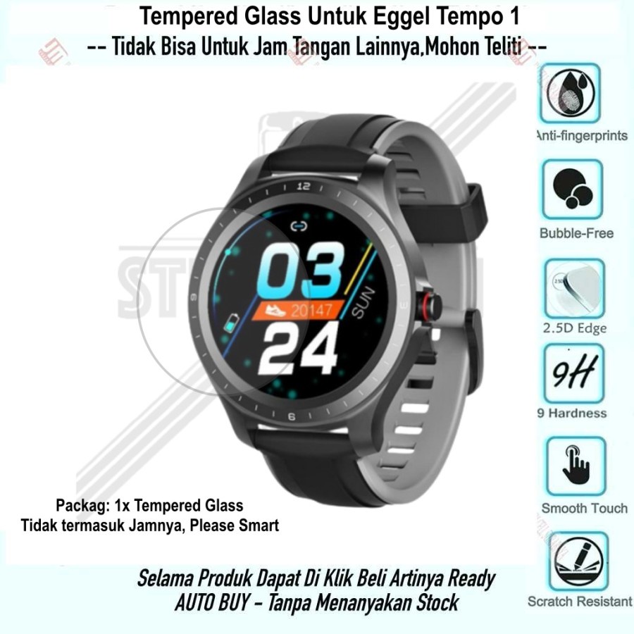 Untuk Eggel Tempo 1 - Anti Gores Bahan Tempered Glass Kaca