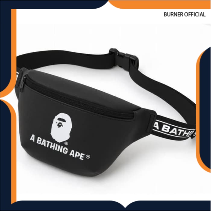 BAPE Waistbag SS19 Waist Bag Tas selempang Pria A Bathing Ape  Original