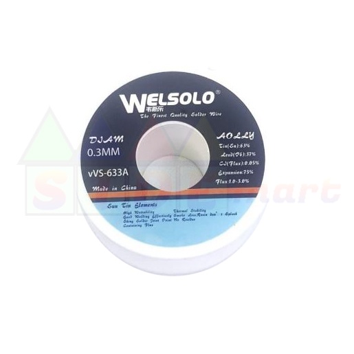 TIMAH GULUNG WELSOLO VVS-633A 0.6MM ORIGINAL