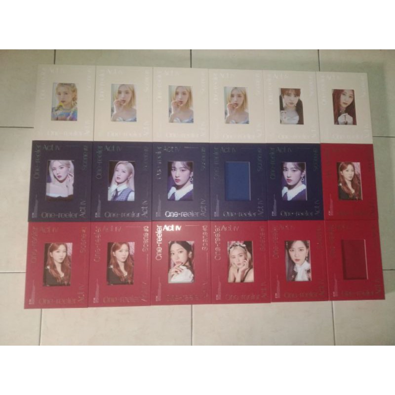 [READY STOCK] ALBUM ONLY IZ*ONE ONE REELER ACT IV