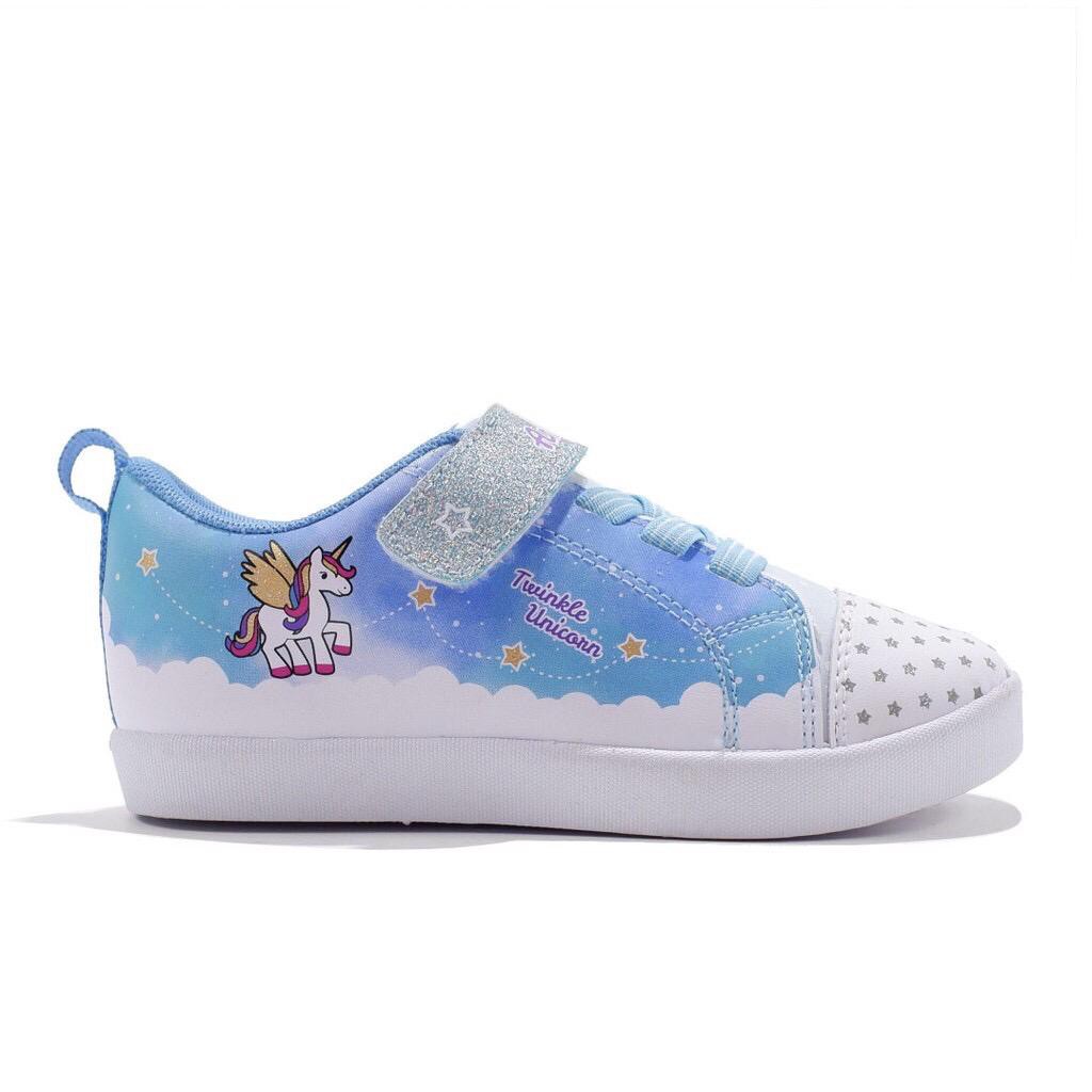 Sepatu Anak Perempuan Ando Twinkle Unicorn Velcro 29 - 32