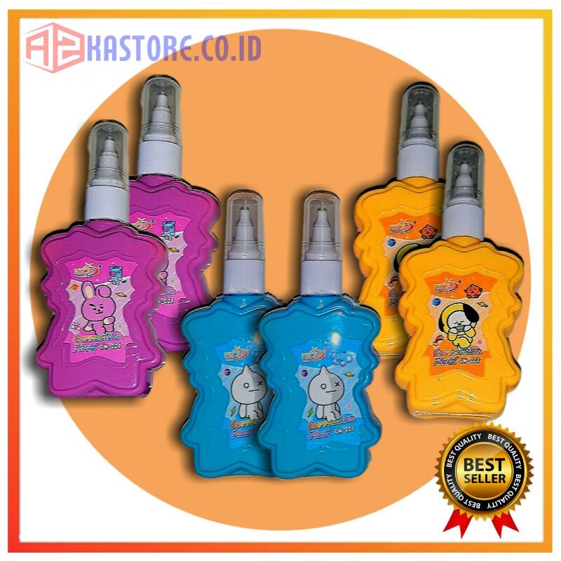 

Tip Ex Penghapus Pulpen/Tipe X Karakter Lucu Bt21/Correction Fluid Tipex Stipo Penghapus Bt21 CW-227