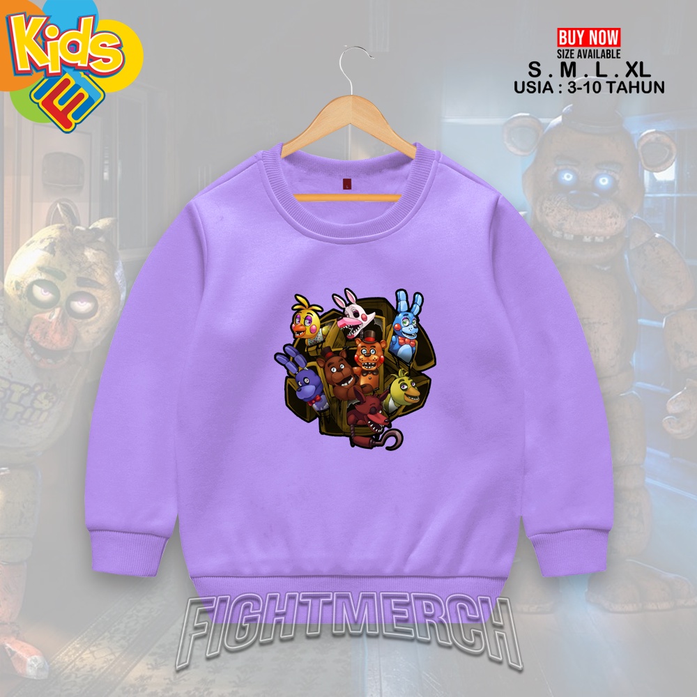 Jaket Sweater Anak Five Nights At Freddy's