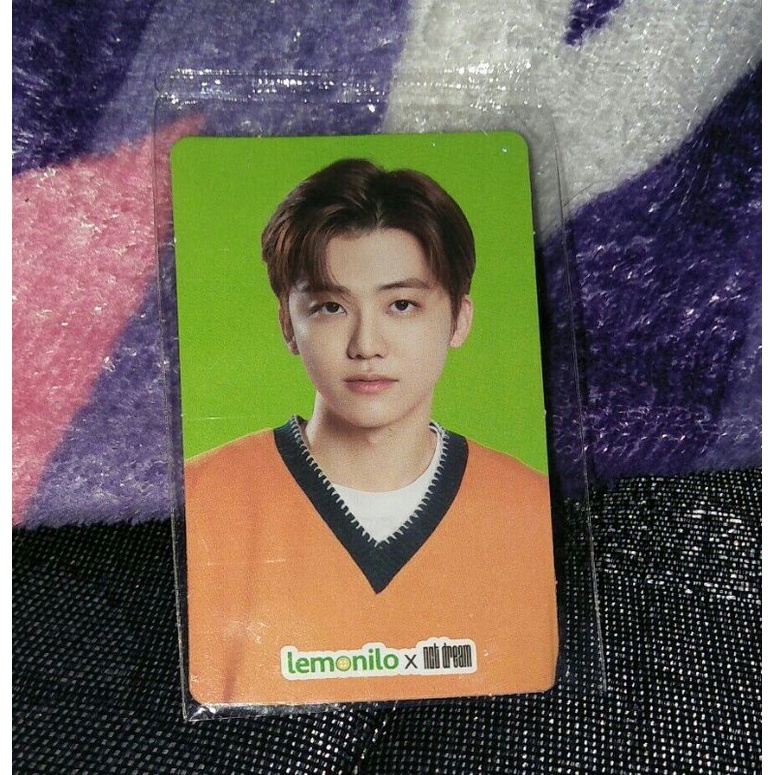 Photo card Jaemin NCT x Lemonilo