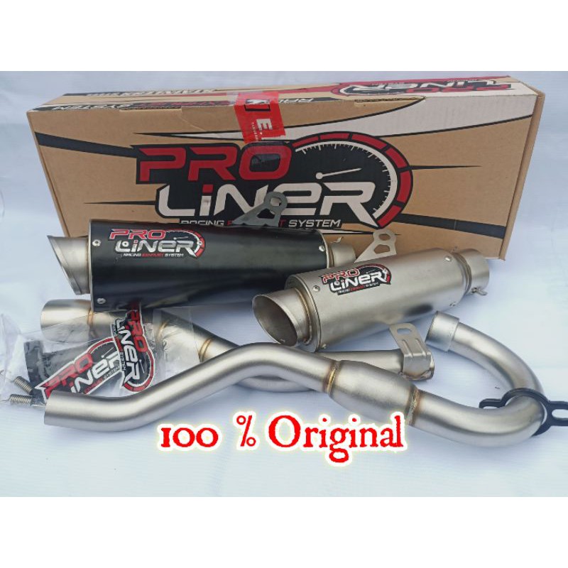 Knalpot PRO Liner Proliner TR1 R TR-1R Honda CRF150 CRF 150 L CRF150L KLX 150 Dtracker 150 Original