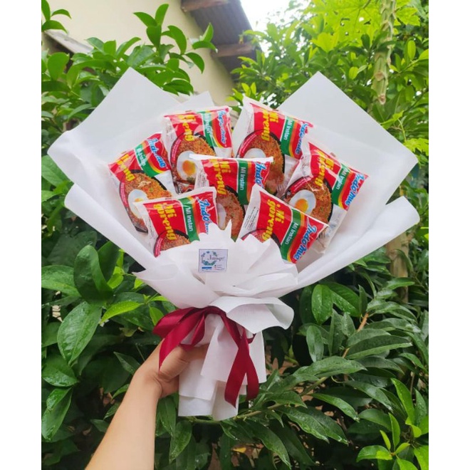 (S) BUKET INDOMIE BIG/paket/bingkisan Snack Ulang Tahun/Ultah/ Wisuda/Kado/Hadiah