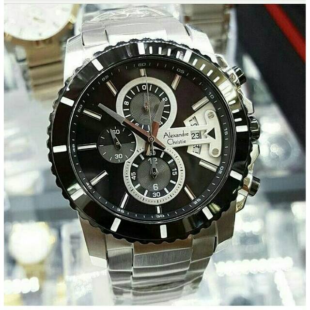 TERMURAH jam tangan pria alexander christie 6455MC