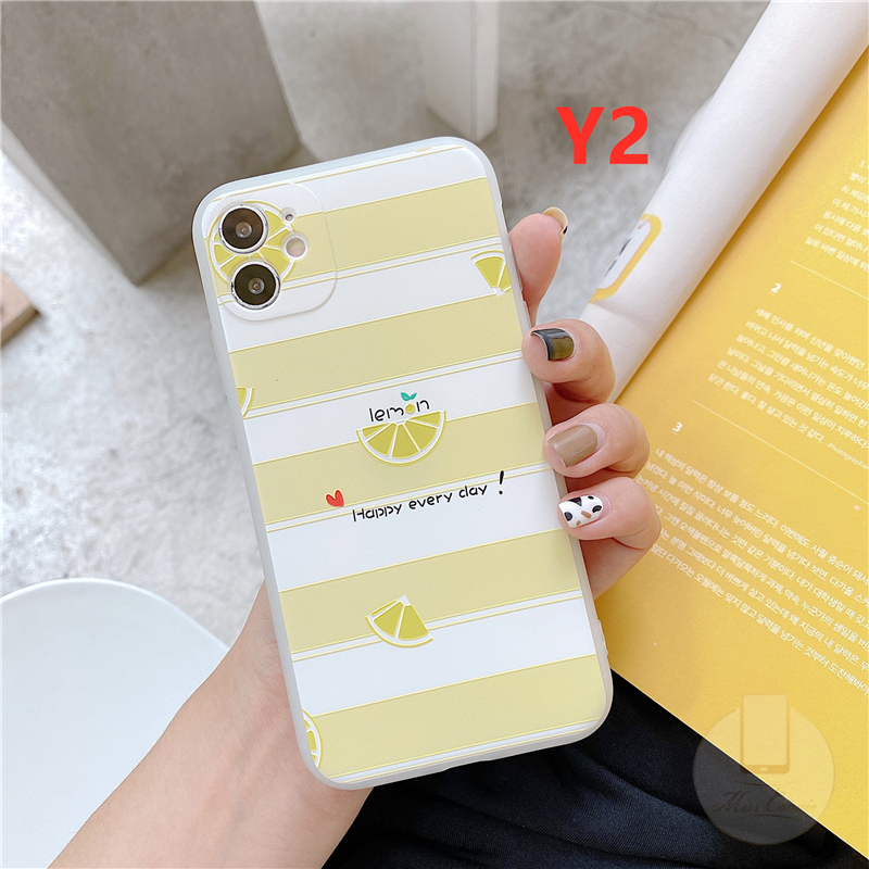 Casing Softcase Vivo Y12 Y11 Y53S Y51A Y31 2021 Y51 2020 Y15 Y17 Y30 Y50 Y30I Y20 Y20I Y91C Y20S Y12S Y91 Y93 Y95 Y12I Motif Buah Lemon 3d-2