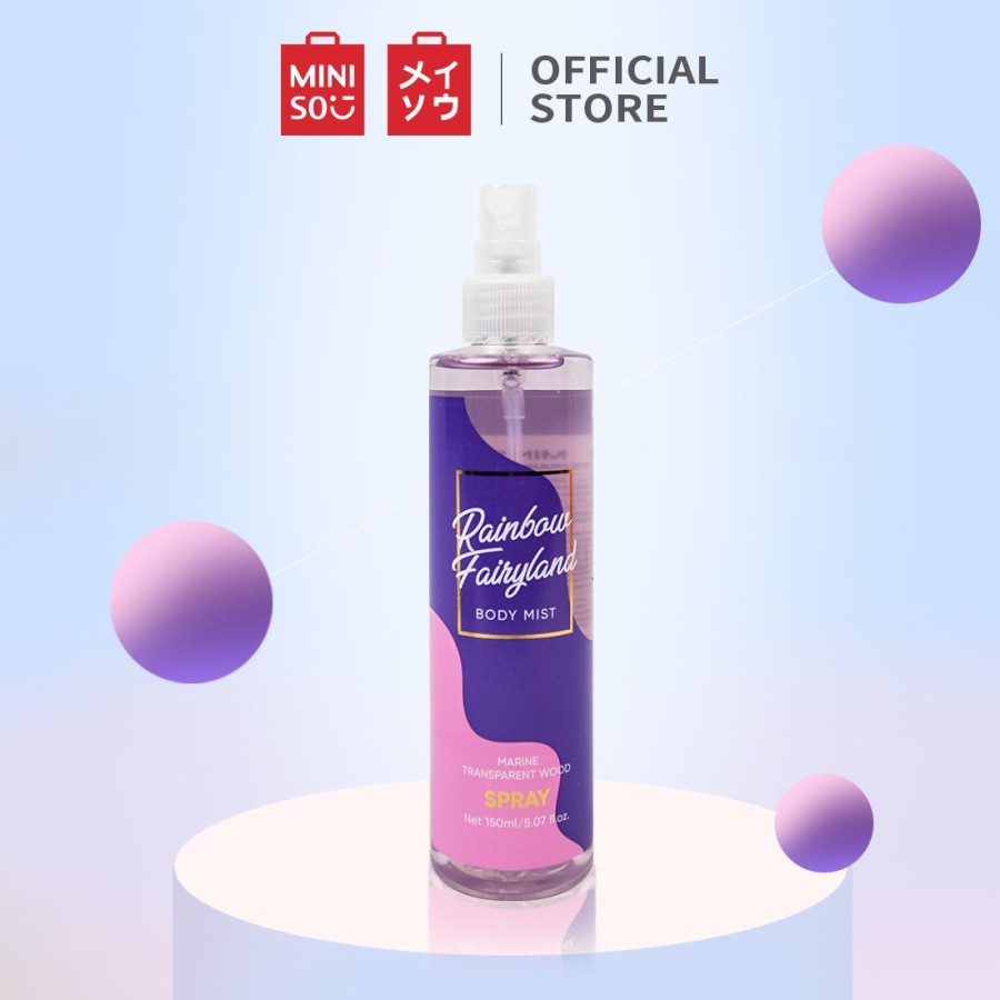 MINISO Body Mist Parfum Perfum Spray Wanita Pria 150ml Pengharum Badan