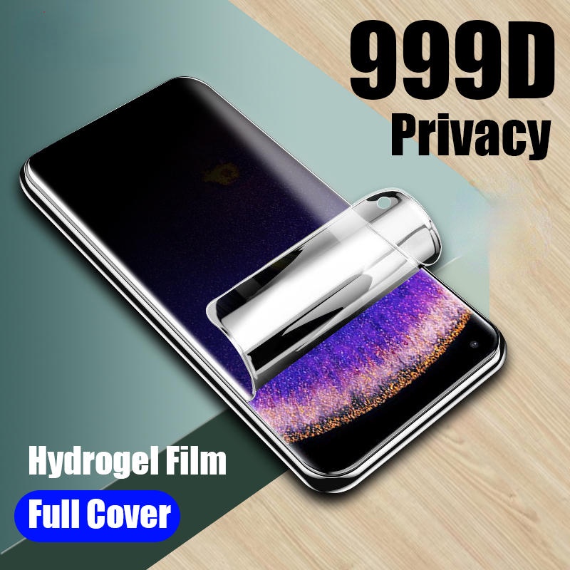 3pcs Privasi Film Hidrogel Anti-Py Untuk Asus Zenfone 87 Pro Pelindung Layar Flip