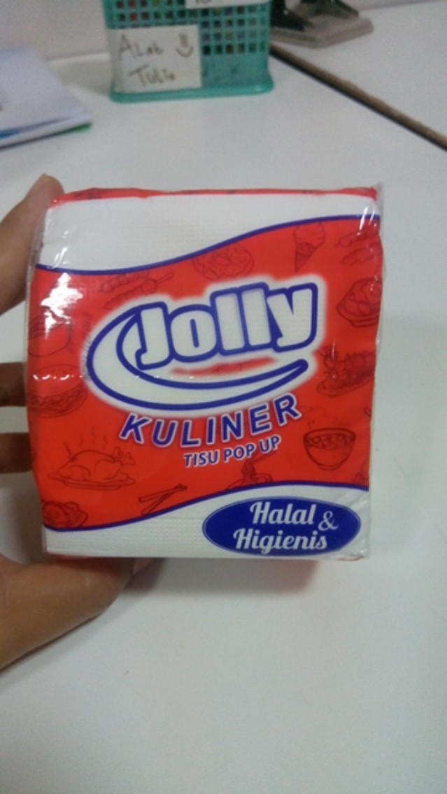 Tisue Jolly Kuliner Pop Up 100 Sheets