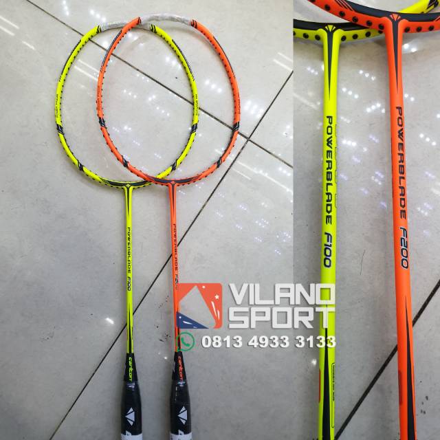 Raket Badminton Carlton Power Blade F100/F200