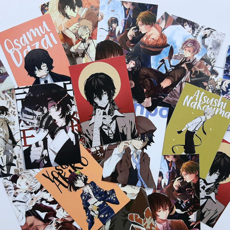 Sticker Bungou Stray Dogs Random / Osamu Dazai / Edogawa Ranpo / Ogai Mori / BSD
