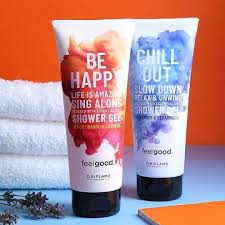 shower gel be happy &amp; chill out