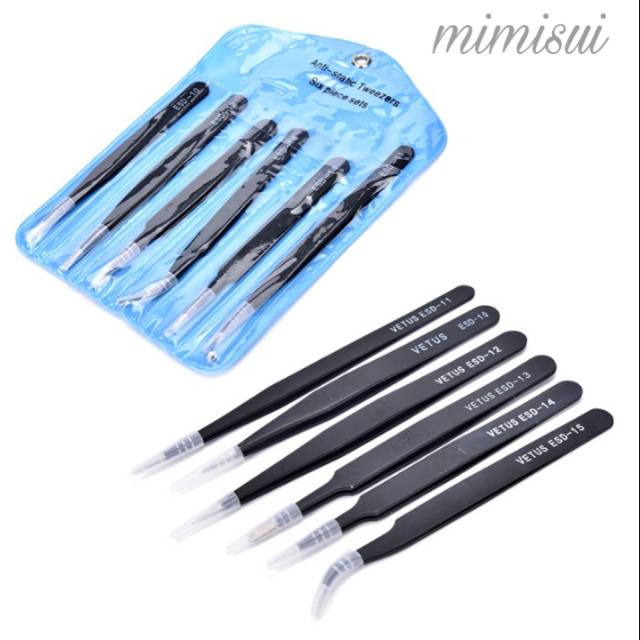 Pinset Set/ Pinset Serbaguna/ Pinset Eyelash extension