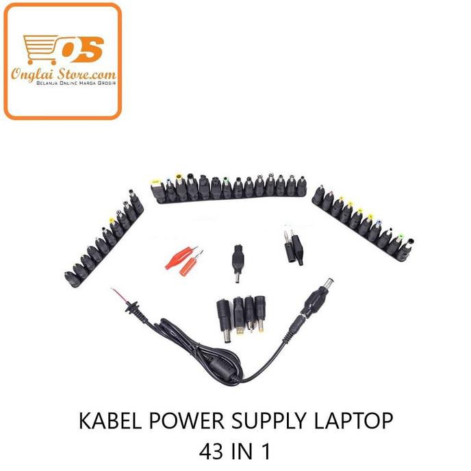 Kabel Power Supply Laptop 43 In 1 76734 Manopostore2
