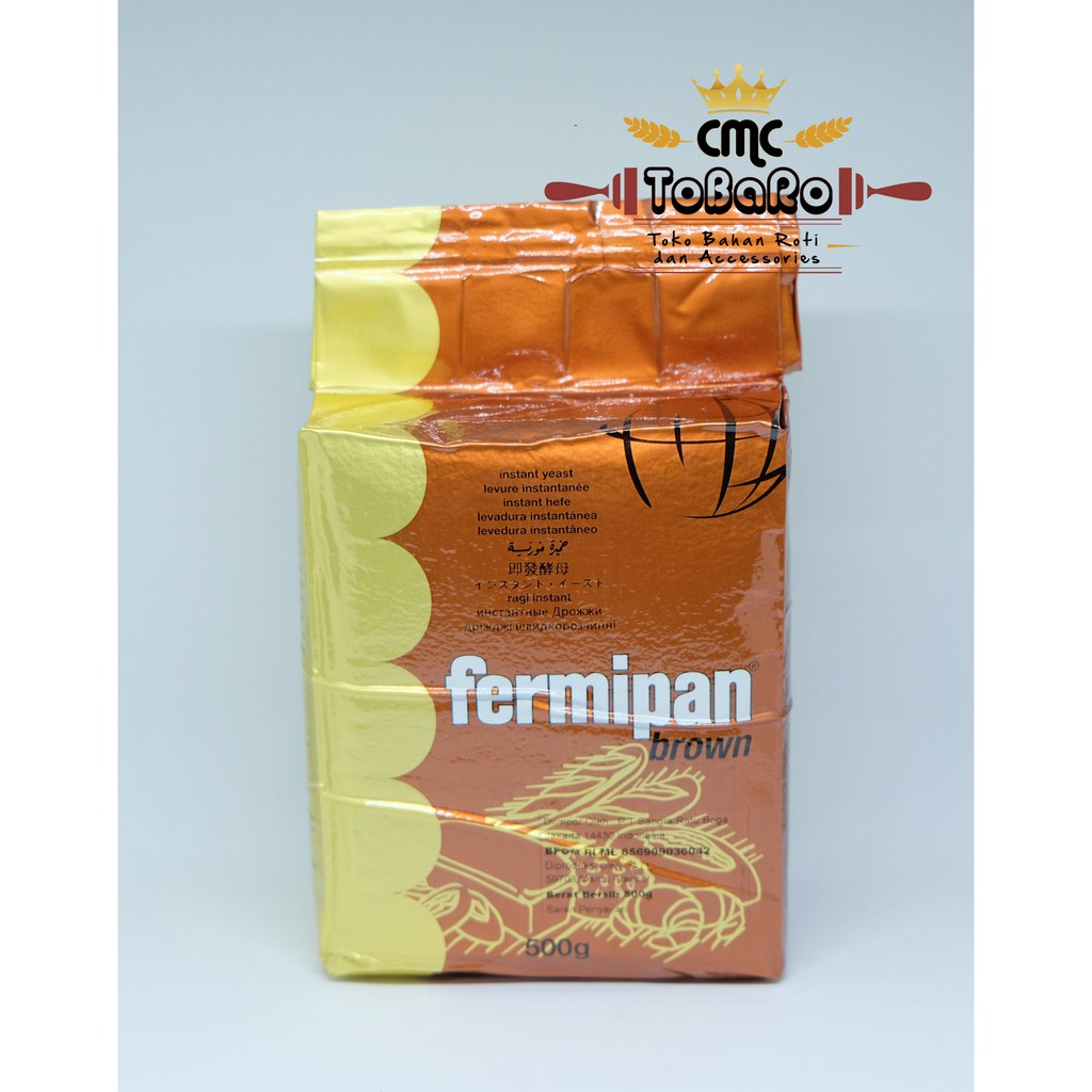 

Ragi / Yeast Fermipan Brown Kemasan 500 Gram