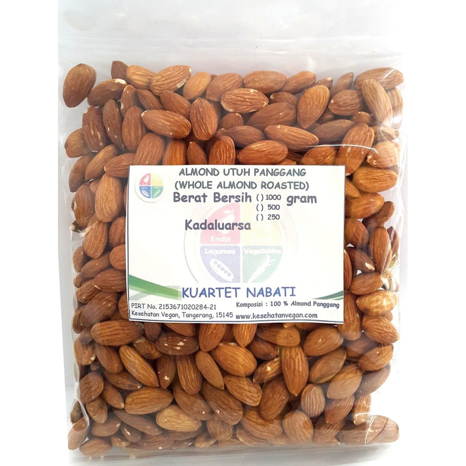 

Dijual Roasted Almond Almond Kupas Panggang 500 Gr Diskon