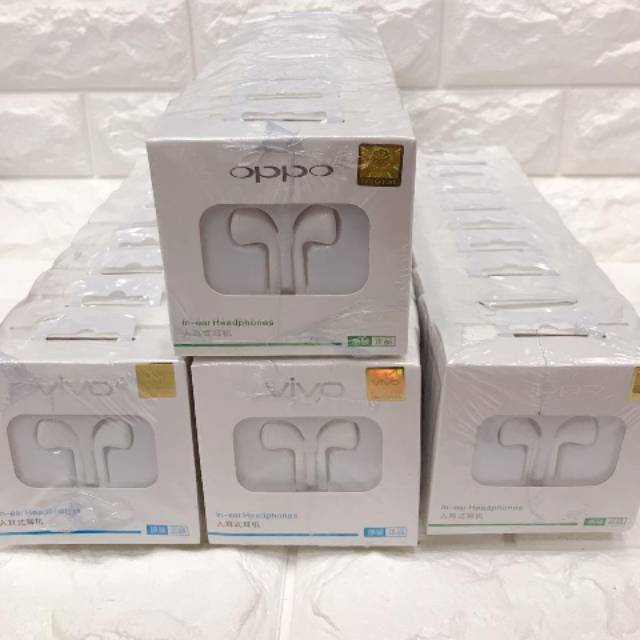 Headset ORIGINAL 100% OPPO R133 Handsfree Oppo R133 ORIGINAL