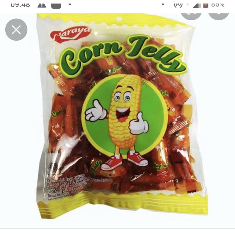 

Permen Naraya Bentuk jagung