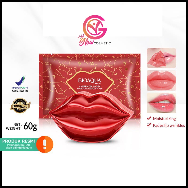 BIOAQUA LIP MASK CHEERY COLLAGEN MOISTURIZIN ESSENCE LIP MASK -GC