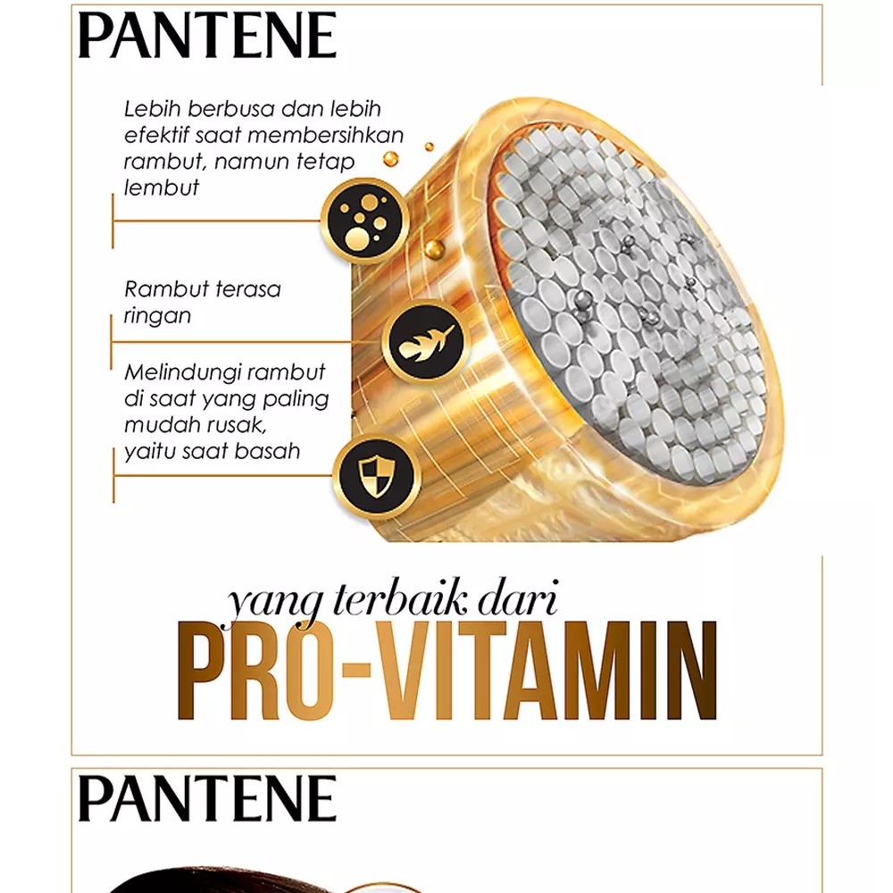 Pantene Shampoo Smooth &amp; Silky 70ml / 135ml / 290ml