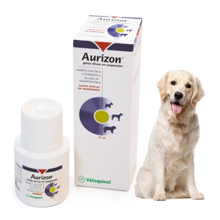Obat Anjing - Aurizon 10 Ml (Obat Tetes Telinga Anjing)