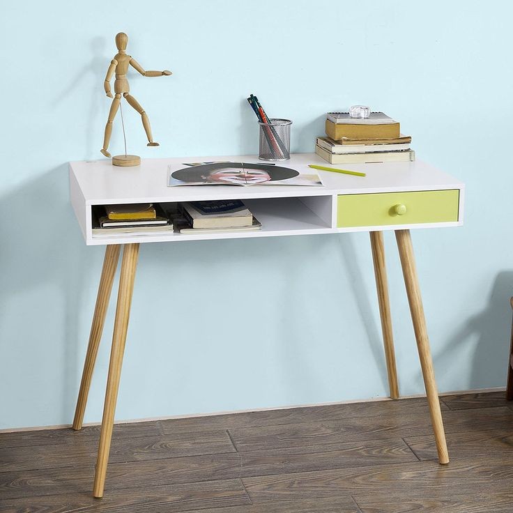  meja  belajar simple  dan minimalis original akasia wood 