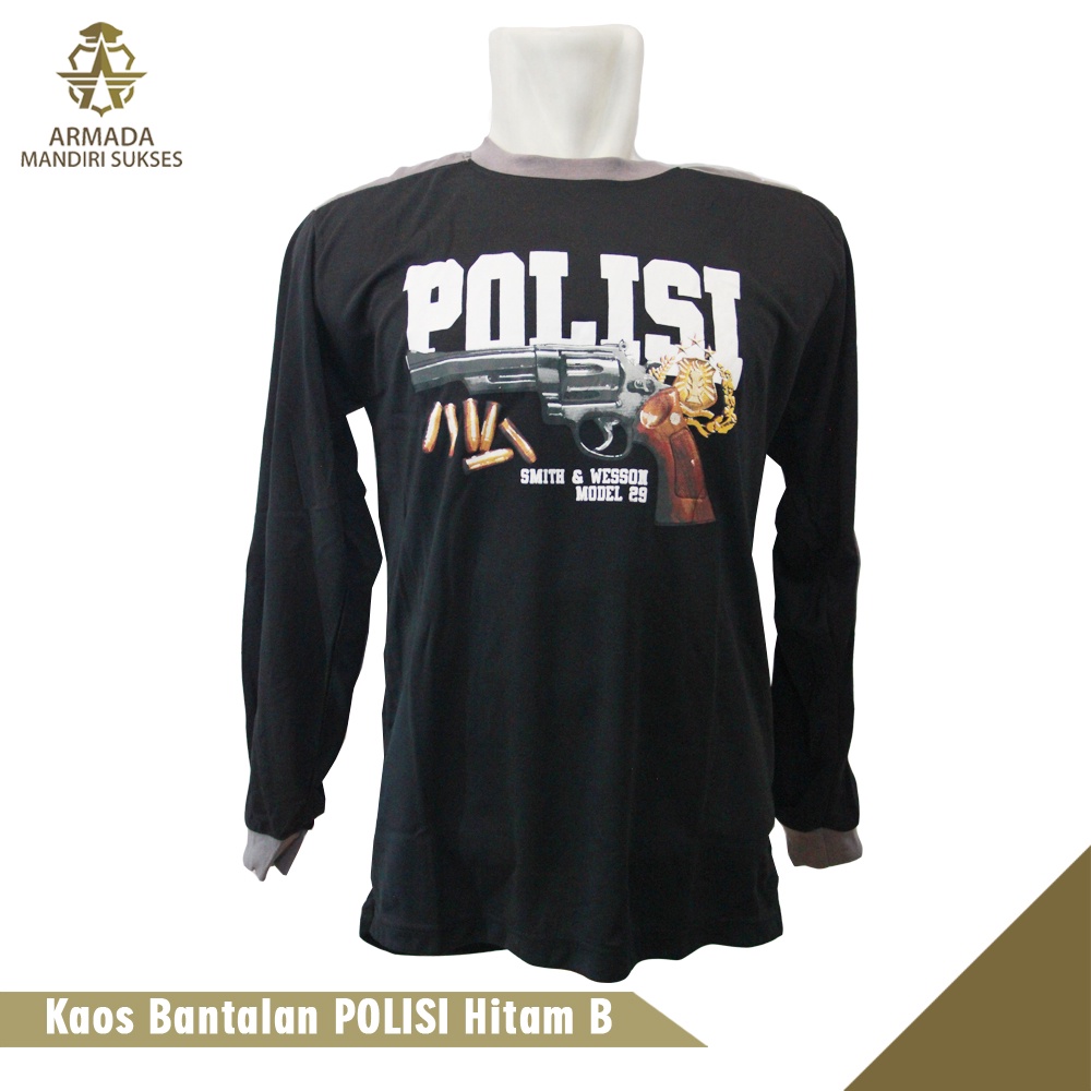 Kaos Bantalan Polisi Gambar - Kaos Bantal Polisi