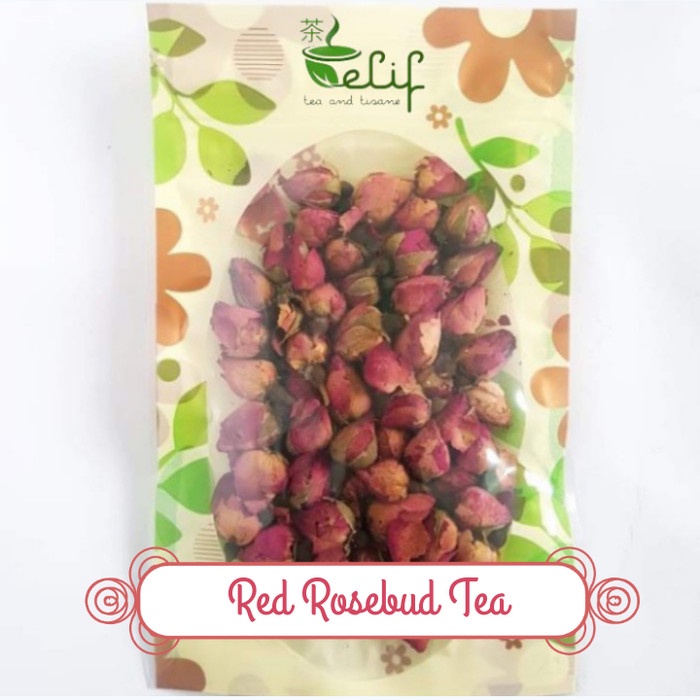 

Red Rosebud Tea / Rose Buds Flower Tea / Teh Kuncup Bunga Mawar Merah - 25 gram