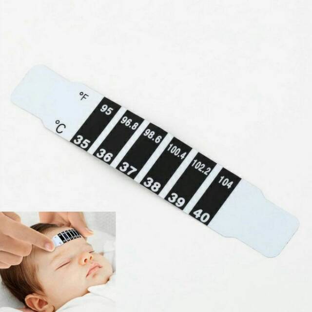 TERMOMETER ANAK - THERMOMETER STRIP - TERMOMETER TEMPEL