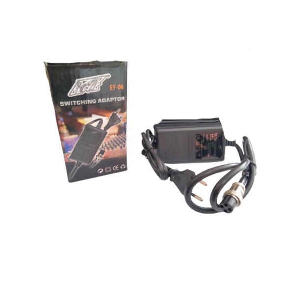 Adaptor Mixer Pewie EY-06 4pin Lubang