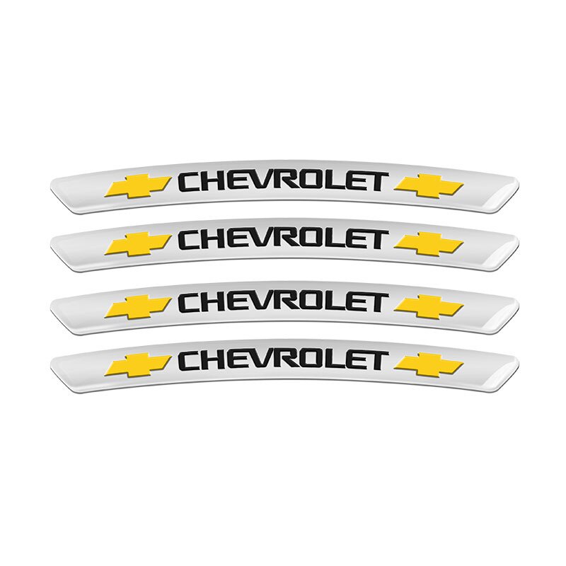 4Pcs Stiker Mobil Balap Untuk Chevrolets Colorado Aveo Captiva Cruze Optra Sonic