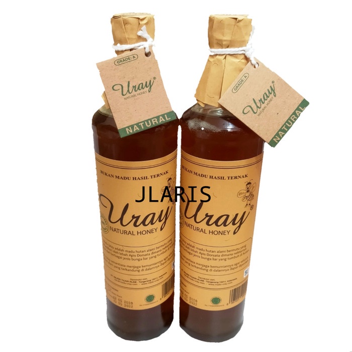 

madu- madu uray asli natural honey 875gr / 640ml -madu.