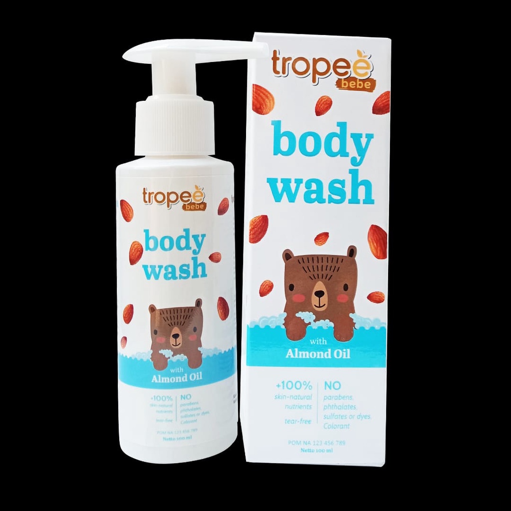 Tropee Bebe - Body Wash (Sabun Mandi Anak) 100ml - ALD