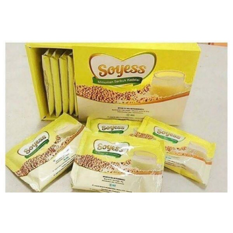 

PROMO!!SOYESS susu kedelai 15 sachet HWI 100% Original