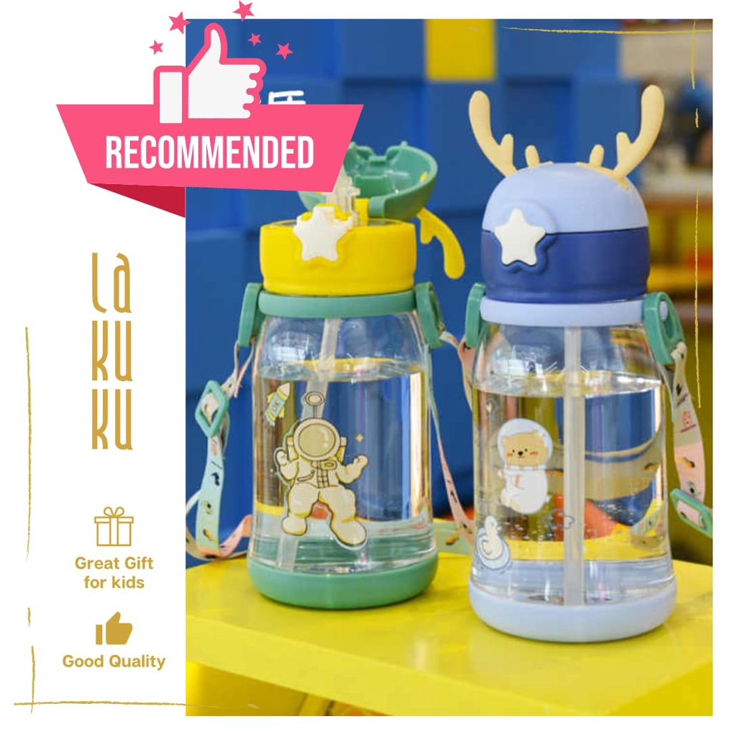 Lakuku - Botol Sedotan Air Minum Anak Sippy Cup Baby Kids Bottle