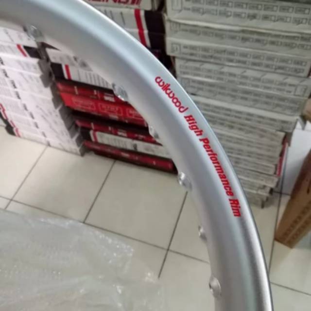 VELG WILWOOD U SHAPE 160 185 RING 17 SILVER