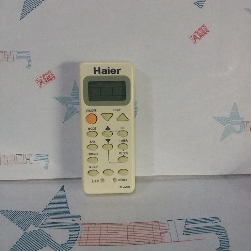 REMOT REMOTE AC HAIER YL M05 ORIGINAL ASLI