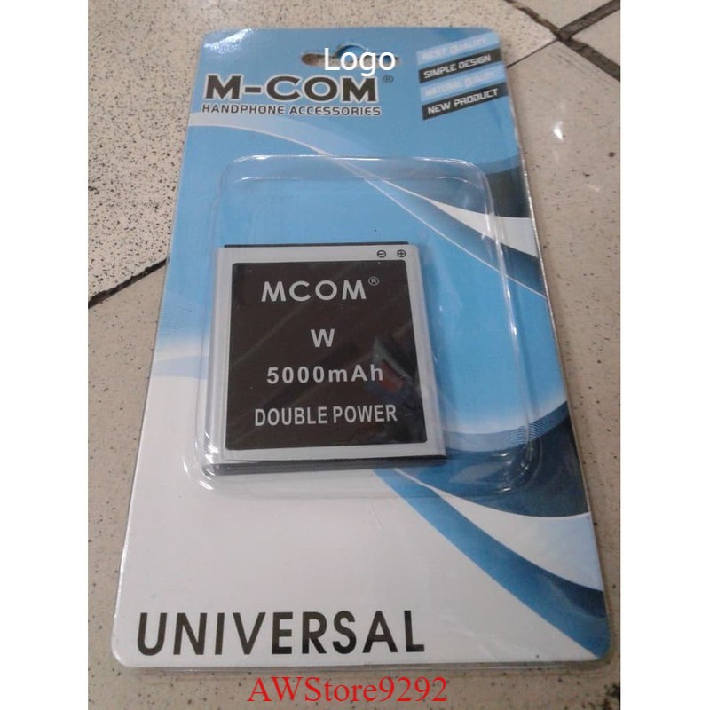 Mcom Battery Batre Baterai Double Power Mcom Smartfren Andromax W